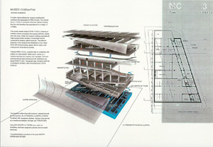 Exploded drawing of circulation